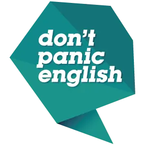 Don't Panic Nyelviskola Logo